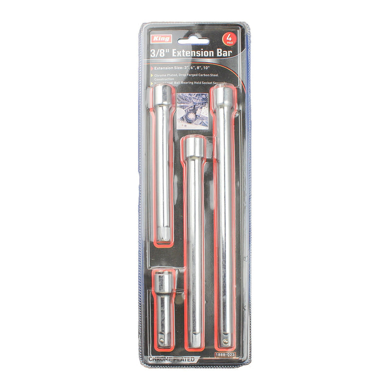 1888-1 - 4-PC 3/8" EXTENSION BAR SET