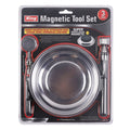 2003-0 - 3-PC MAGNETIC TOOL TRAY SET, 6"