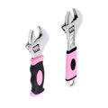 3108-0 - 2-PC PINK ADJUSTABLE WRENCH SET