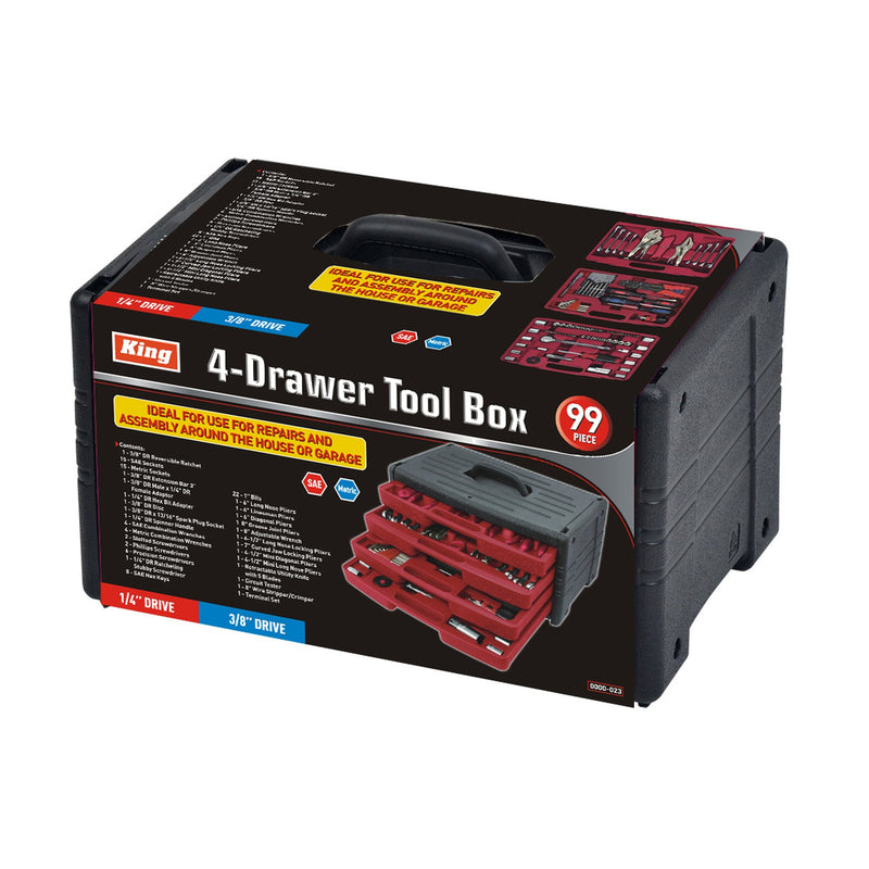 3116-0 - 99-PC TOOL SET W/ DRAWER