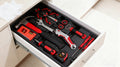 3121-0 - 14-PC HOUSEHOLD TOOL SET W/ HARD TRAY