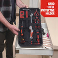 3121-0 - 14-PC HOUSEHOLD TOOL SET W/ HARD TRAY