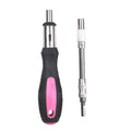 3612-0P - 27-PC PINK MULTI-BIT RATCHETING SCREWDRIVER SET