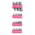3612-0P - 27-PC PINK MULTI-BIT RATCHETING SCREWDRIVER SET