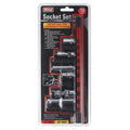 0020-0 - 10-PC 10MM SOCKET SET, METRIC