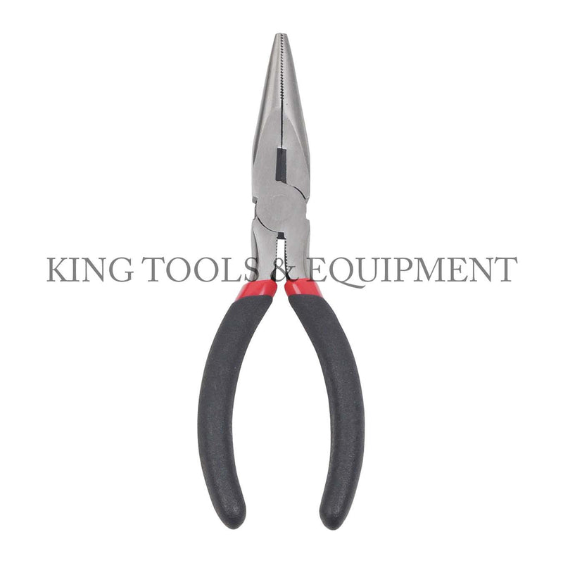 KING 6" Stubby Straight LONG NOSE PLIERS