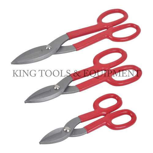 3-pc Tin-Man Style TIN SNIPS - 0076-0