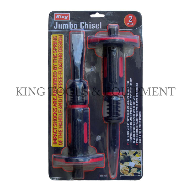 KING 2-pc Jumbo CHISEL SET