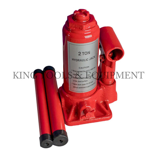 KING 2 Ton Hydraulic BOTTLE JACK