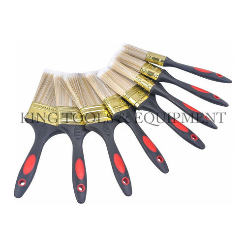 KING 8-pc Duel Handle COMPLETE PAINT BRUSH SET