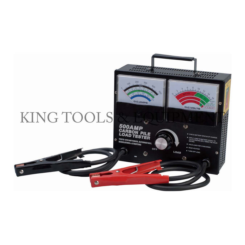 KING 12V 500 AMP CARBON PILE BATTERY LOAD TESTER