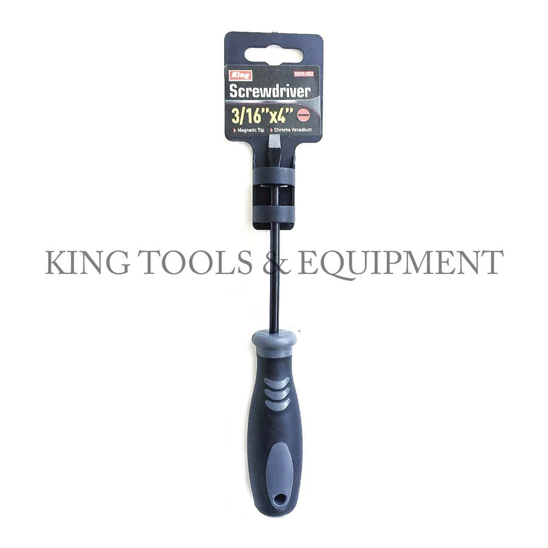 KING 3/16" x 4" ELECT. SLOTTED SCREWDRIVER