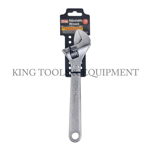KING 10" ADJUSTABLE WRENCH