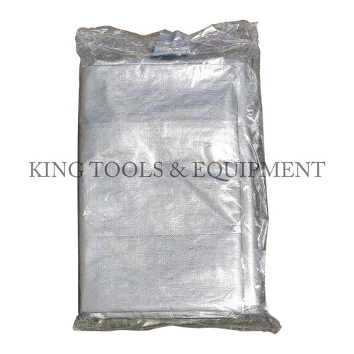 KING 10' x 12' POLY TARP, Silver