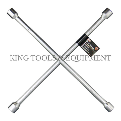 KING 20" x 20" CROSS WRENCH (3/4" - 13/16" - 11/16" - 7/8") SAE