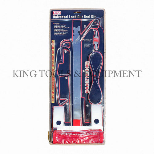 KING 9-pc Universal Lock-Out TOOL KIT w/ Pouch