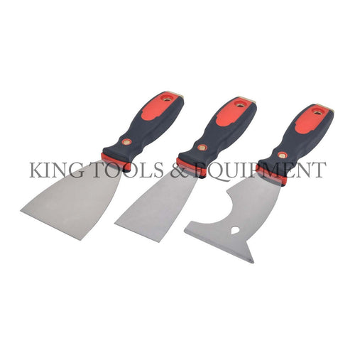 KING 3-pc Assorted SCRAPER SET