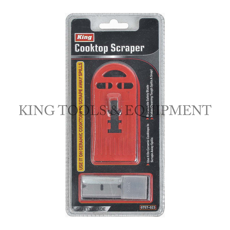 KING COOK TOP SCRAPER w/ Extra Blades