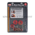 9-pc BI-METAL HOLE SAW SET w/ Case - 0925-0