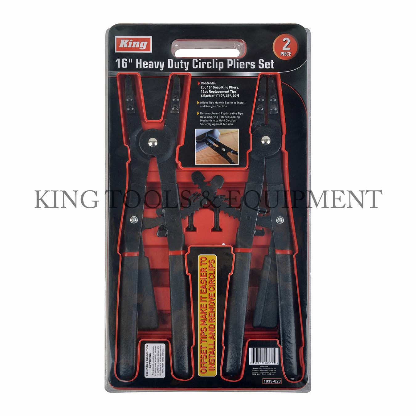 Offset Snap Ring Pliers