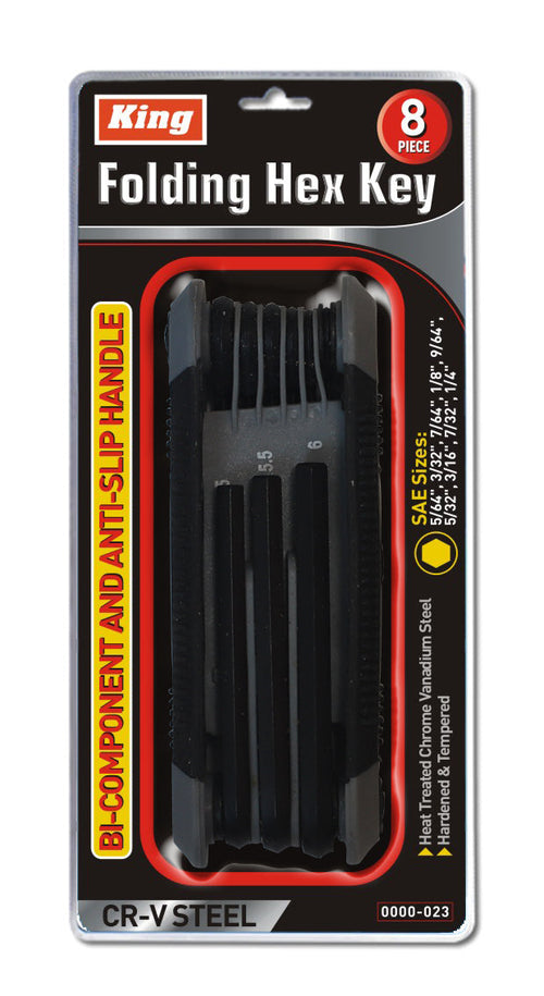 1123-0 - FOLDING HEX KEY, SAE