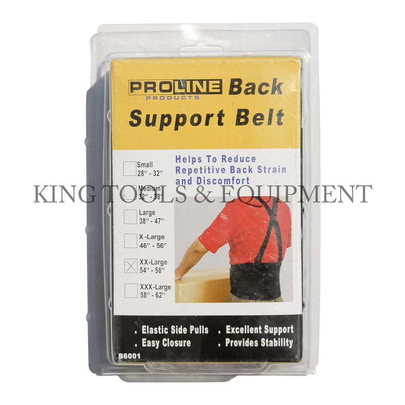 PRO-LINE BACK SUPPORT BELT, L