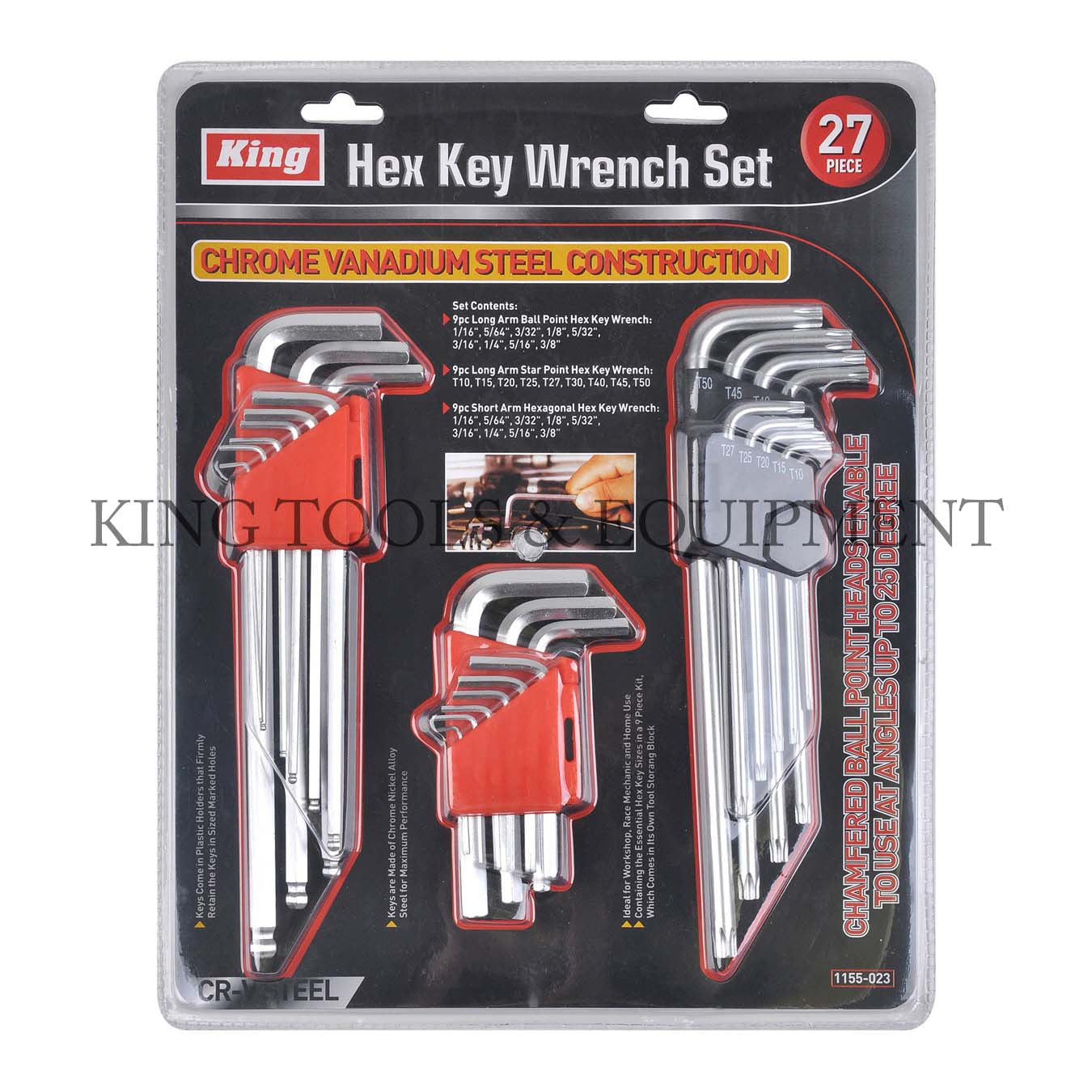 Thorlabs - CCHK 11-Piece Color-Coded Hex Key Set, Imperial