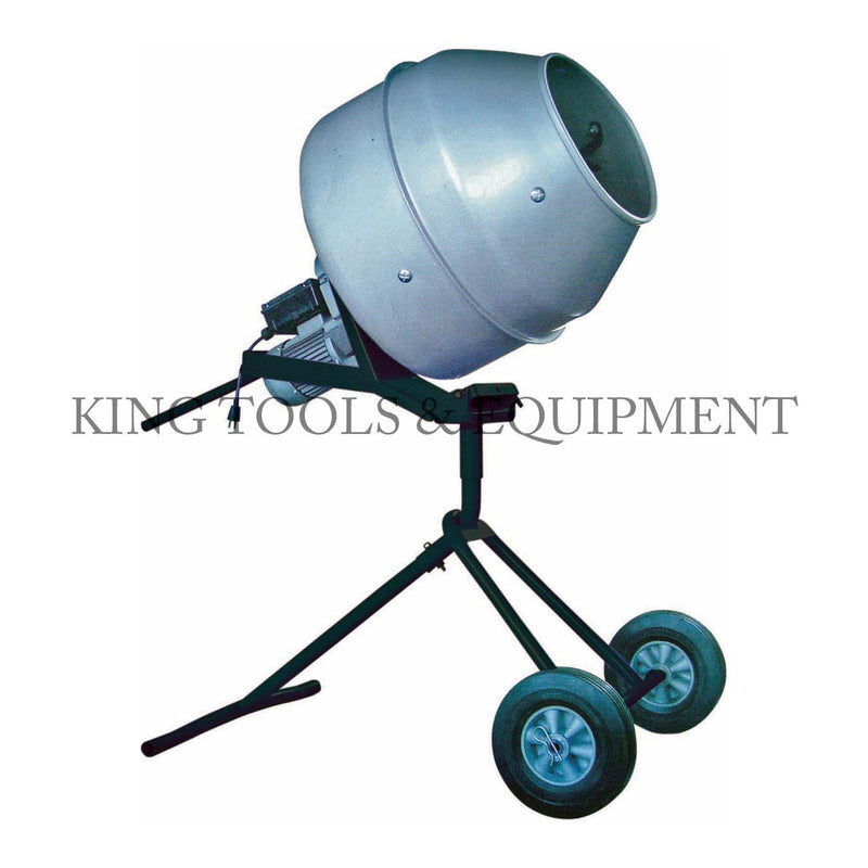 KING 5 Cu. Ft. Verticle Portable CEMENT MIXER, 110V 1/2HP 23RPM