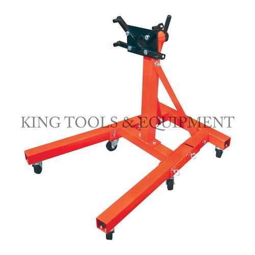 KING 2000 lbs Cap. Foldable ENGINE STAND w/ Swivel Casters