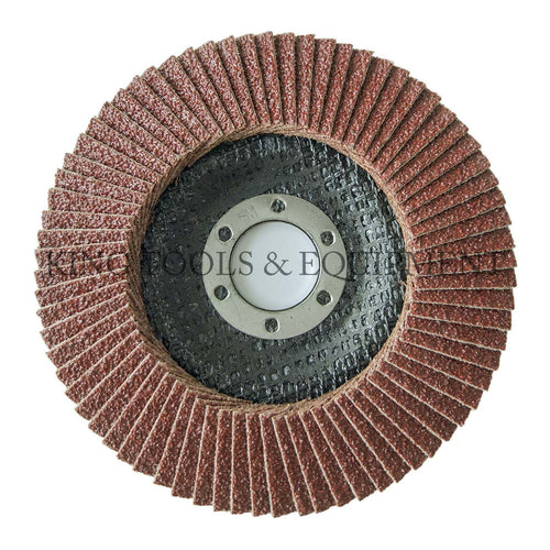 KING 60 Grit ABRASIVE FLAP DISC, Aluminum Oxide Grain