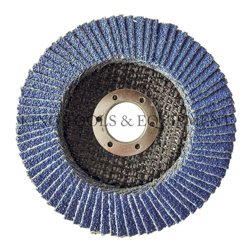 KING 60 Grit ABRASIVE FLAP DISC, Zirconia Grain