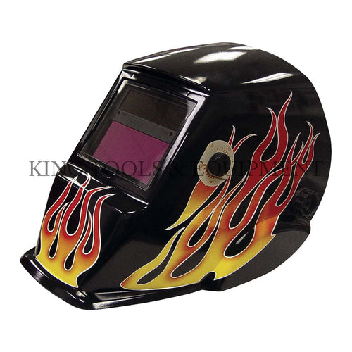 KING Auto-Darkening WELDING HELMET, Flame