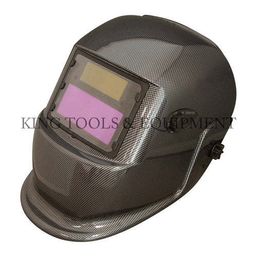 KING WELDING HELMET, Small View, Carbon Fiber