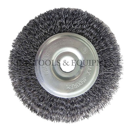 KING 4-1/2" WIRE BRUSH WHEEL, 4500 RPM Max