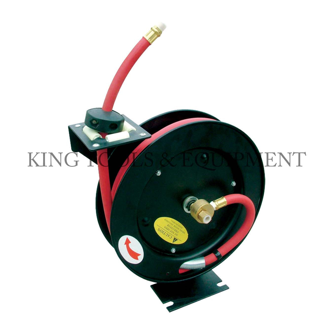 50' x 3/8 Retractable AIR HOSE REEL - 1403-0 – King Tools & Equipment