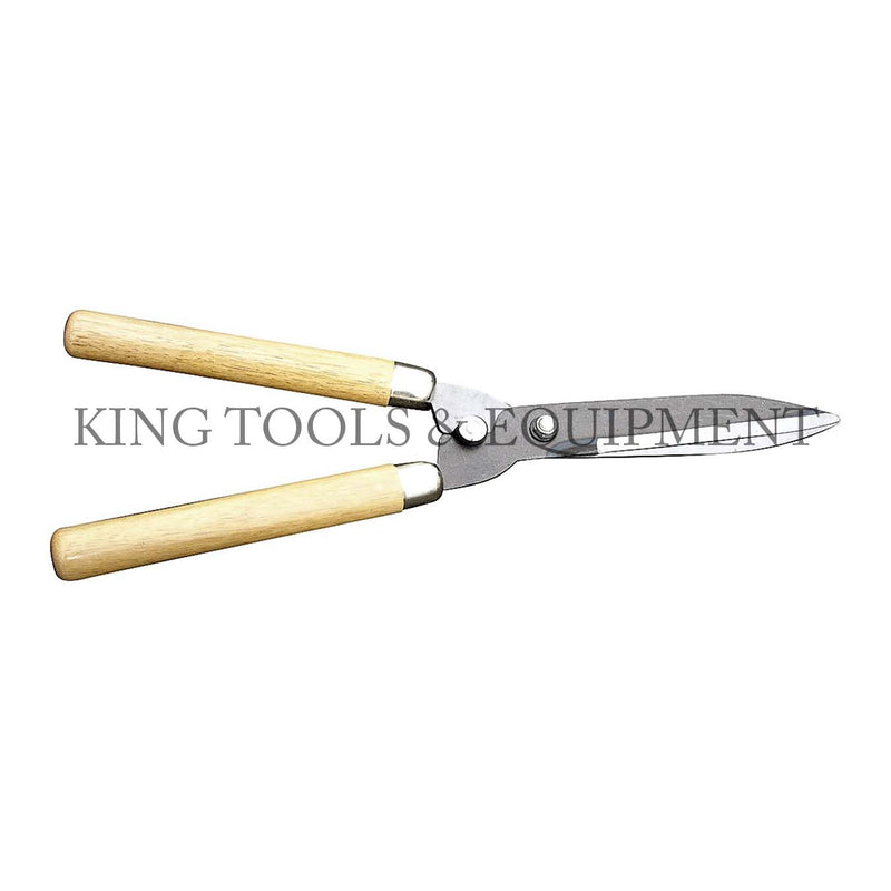 KING 9" HEDGE SHEAR w/ Wooden Handle