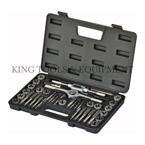 KING 30-pc TAP and DIE SET w/ Case, SAE andMetric