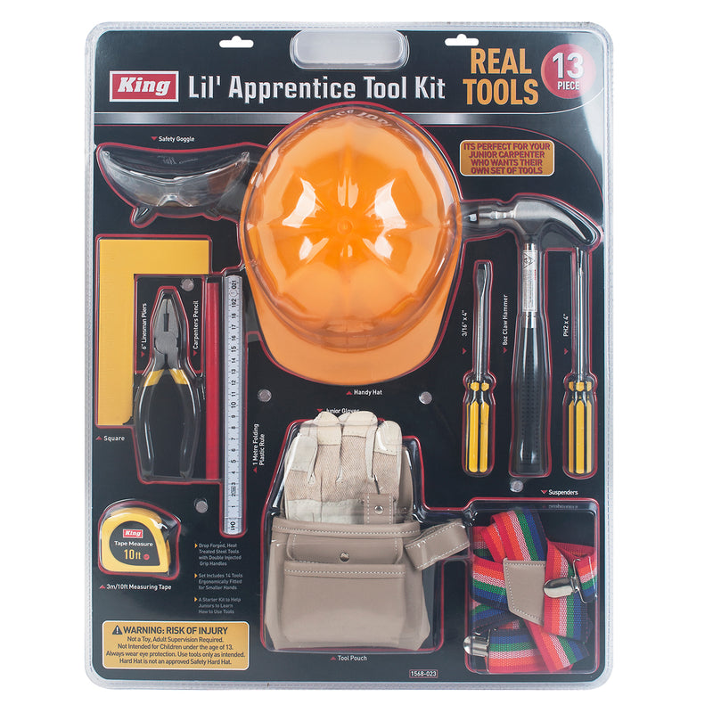 13-PC Lil Apprentice Tool Kit - 1568-0