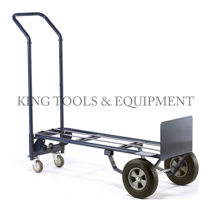 KING 2-in-1 CONVERTIBLE HAND TRUCK, 600 lbs Capacity, Steel Frame