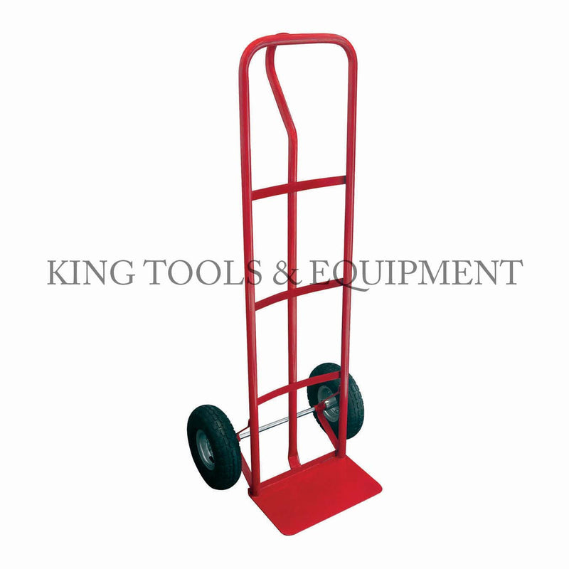KING 600 lbs Cap. HAND TRUCK w/ 10" WHEEL and PNEUMATIC TIRE