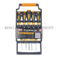 9-pc SCREWDRIVER SET w/ Rack - 1593-0