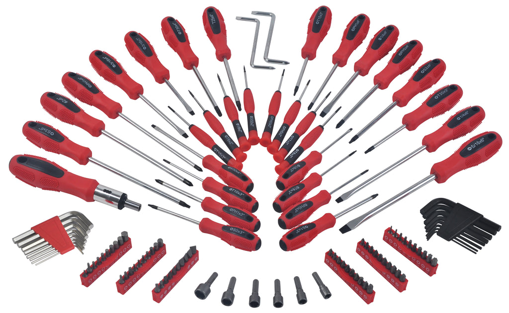 116-PC SCREWDRIVER BIT & HEX KEY SET (1595-0) – King Tools & Equipment