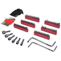 116-PC SCREWDRIVER BIT & HEX KEY SET (1595-0)