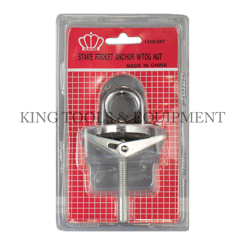 KING Pick-Up Stake Pocklet Anchor TOGGLE BOLT w/ Tog Nut