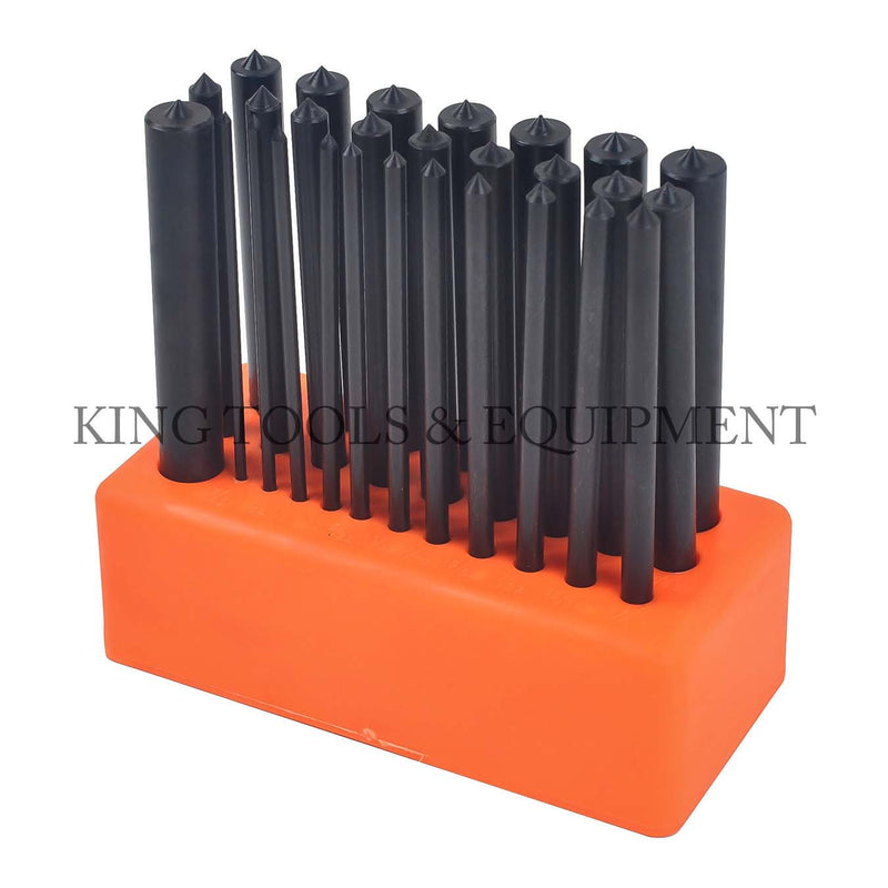 KING 28-pc TRANSFER PUNCH SET w/ Stand