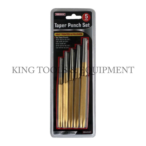 KING 5-pc TAPER PUNCH SET