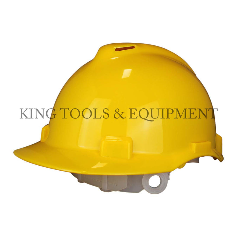 KING Hard Hat / Construction Helmet, ABSI Approved, Yellow