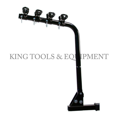 KING Deluxe 4-Bicycle CARRIER, Hitch-Mounted