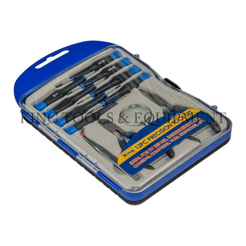 KING 12-pc Assorted Electronic Repair PRECISION TOOL SET