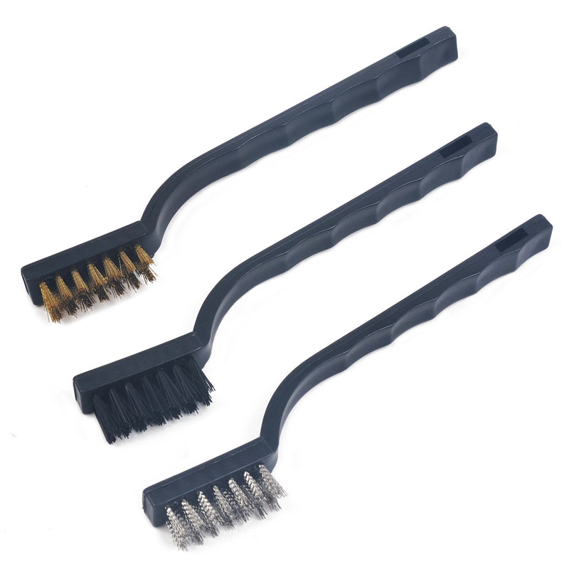 3-PC Mini Wire Brush Set - 1852-0